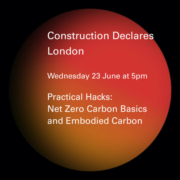 Practical Hacks: Net Zero Carbon Basics and Embodied Carbon
